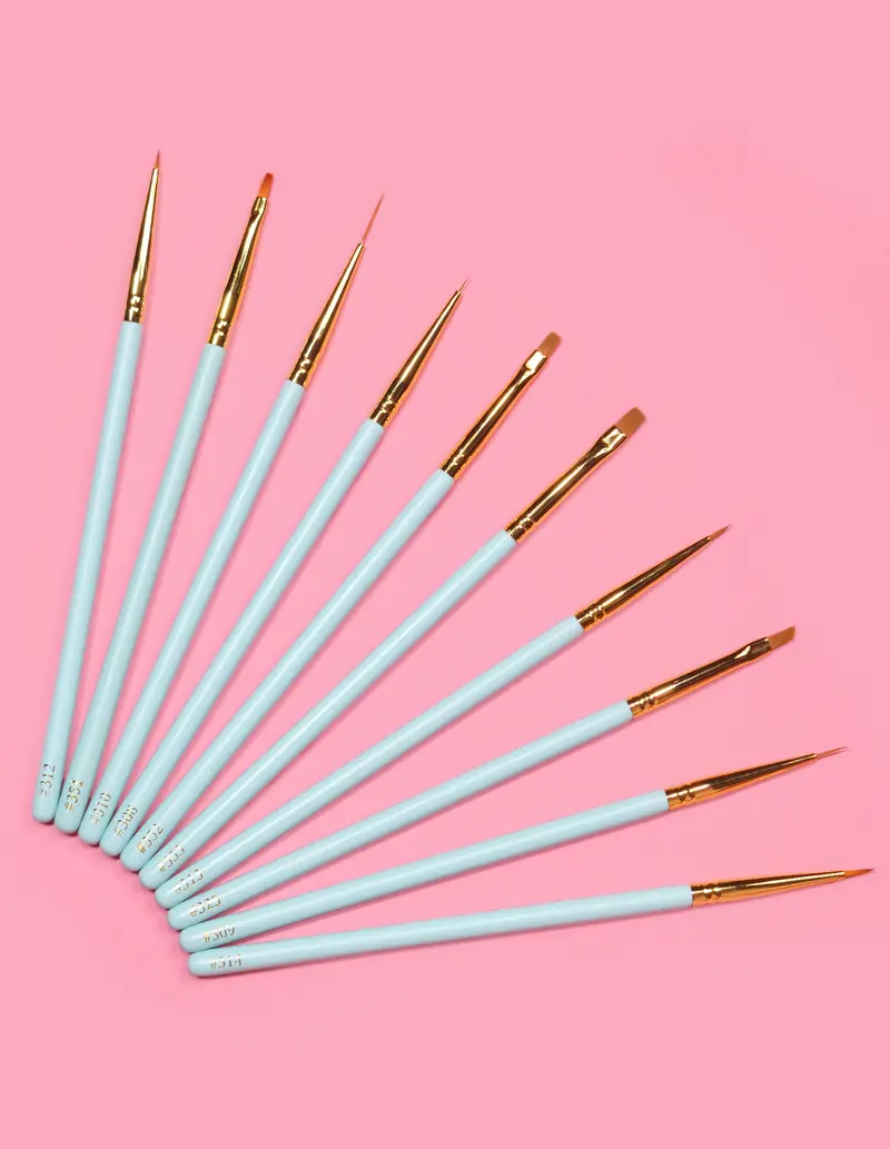 10-Piece Professional Makeup Brush Set – Precision & Blend 1