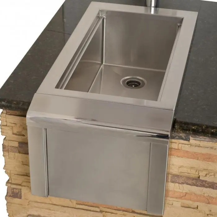 14-Inch Alfresco Versa Sink And Integrated Beverage Center 1