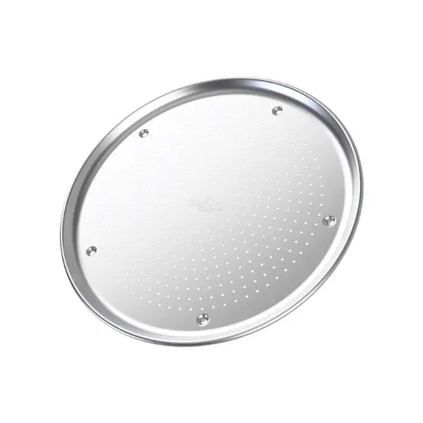 16-Inch Uncoated Aluminum Pizza Crisper For Golden Crusts 1