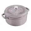 2.2-Liter Round Enamel-Coated Cast Iron Cocotte 1