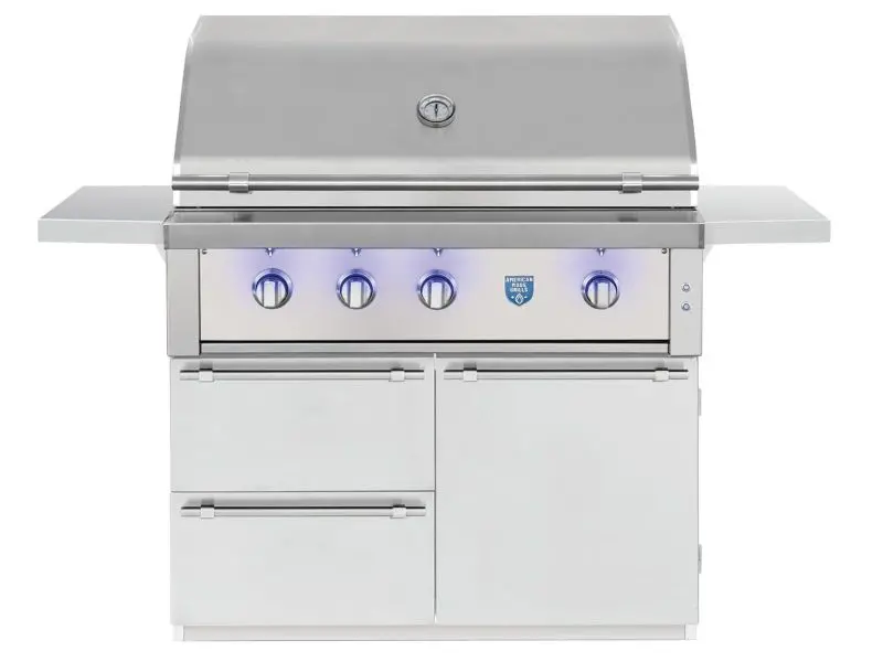 42-Inch Estate Freestanding Gas Grill With Premium Build 1