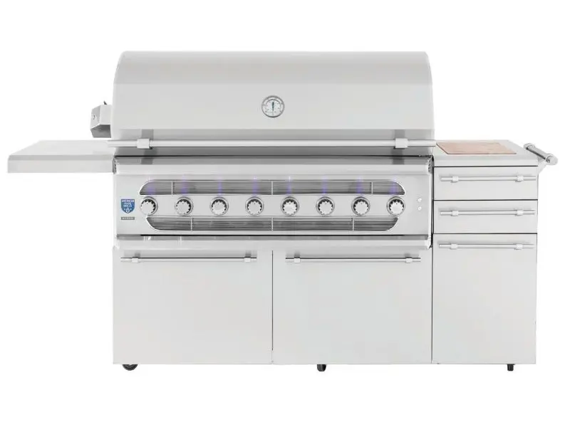 54-Inch Muscle Hybrid Grill (Gas/Charcoal) – Freestanding 1