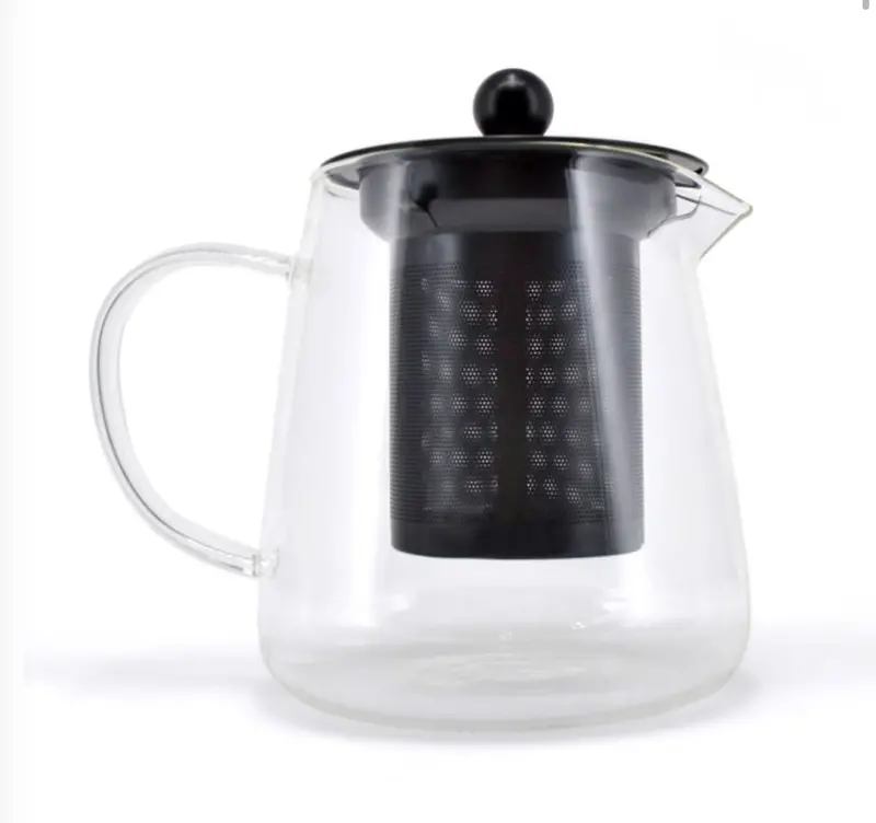 550Ml Heat-Resistant Glass Teapot With Removable Infuser 1