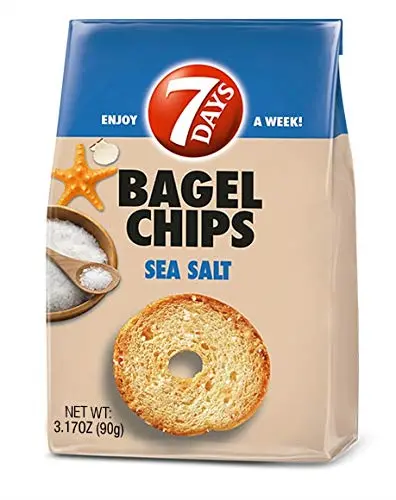 7 Days Sea Salt Bagel Chips – 3.17 Oz 1