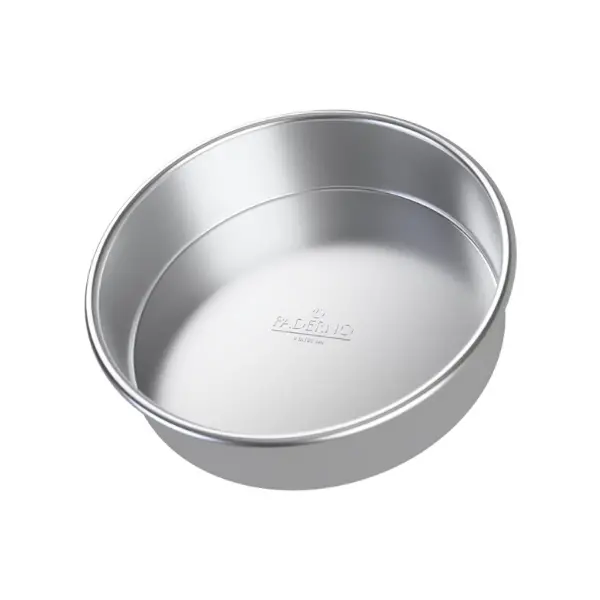 9-Inch Uncoated Aluminum Round Cake Pan – Lightweight & Durable 1