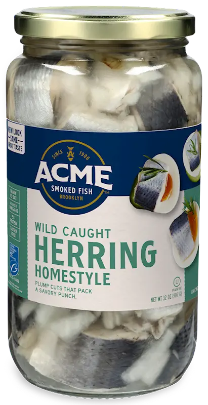 Acme Homestyle Herring – 32 Oz Traditional Canned Seafood 1