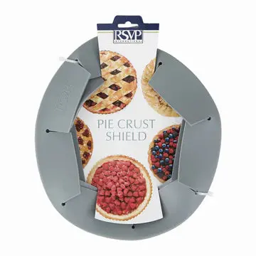 Adjustable Pie Crust Shield – Reusable Pastry Guard 1