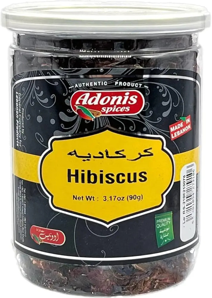 Adonis Dried Hibiscus Flowers, 90G (3.17 Oz) 1