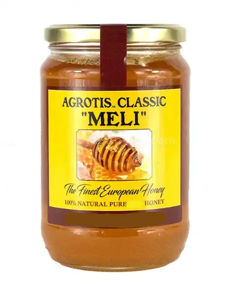 Agrotis Classic Meli Pure Natural Honey – 15.87 Oz Bottle 1