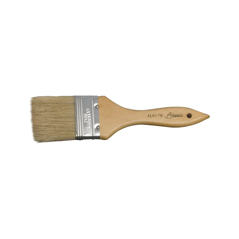 Alegacy Flat Pastry Brush – Durable Stainless Steel Band Handle 1