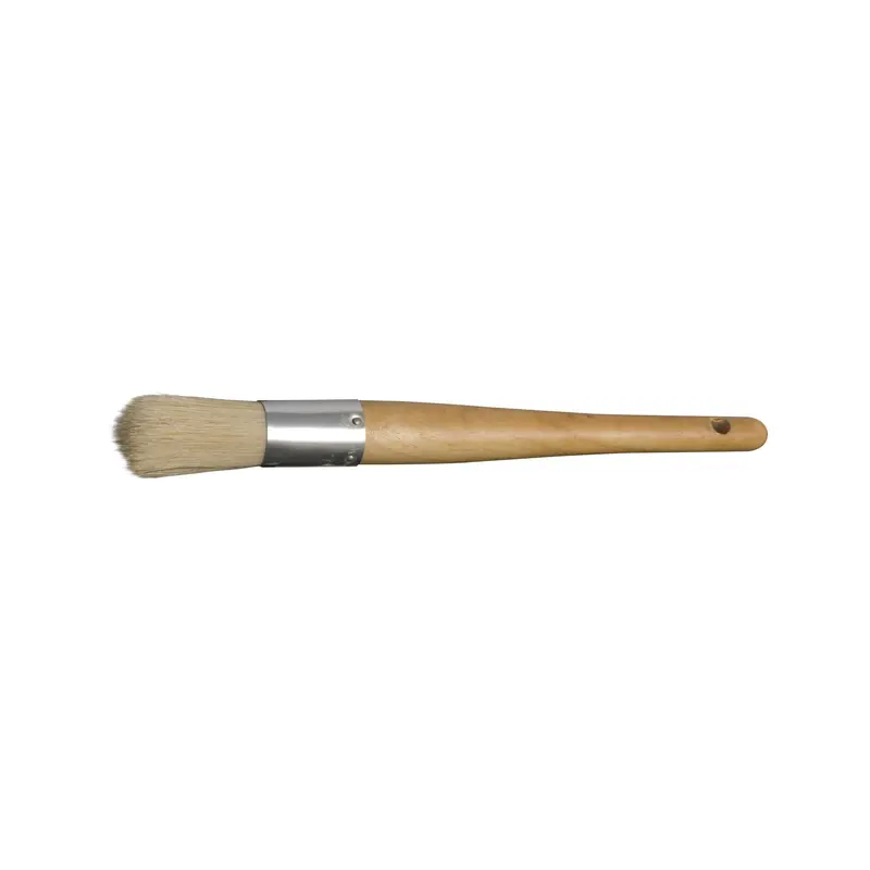 Alegacy Round Pastry Brush With Reinforced Stainless Steel Band 1