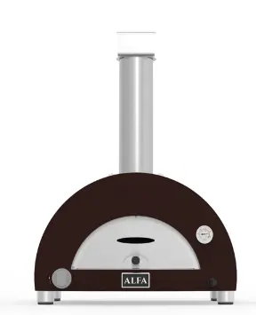 Alfa Moderno Single-Pizza Countertop Wood-Fired Oven 1