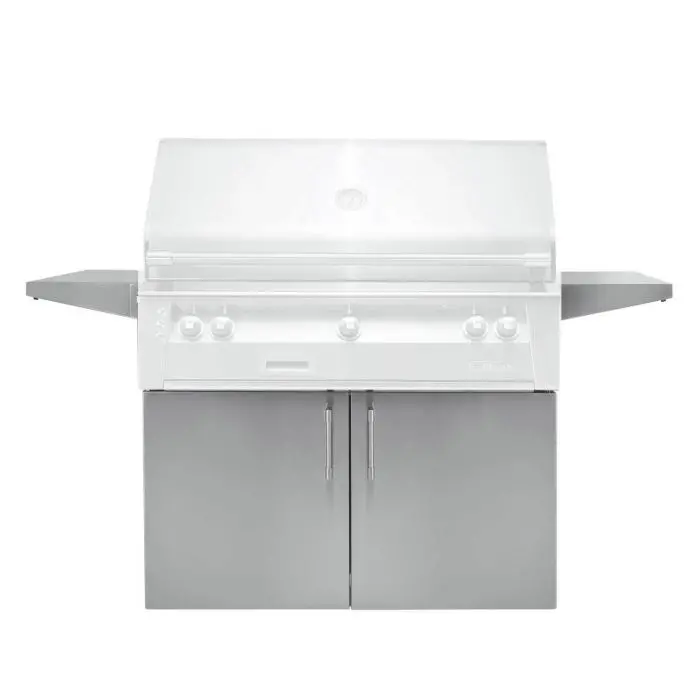 Alfresco 42-Inch Standard Grill Cart – Compact Outdoor Kitchen Base 1