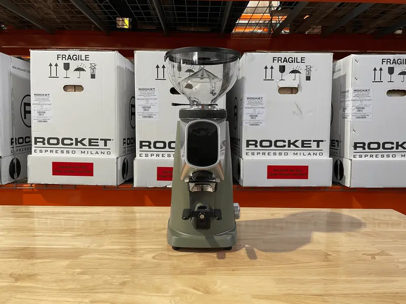 All Ground 64Mm Sage Green Espresso Grinder – Open-Box 1
