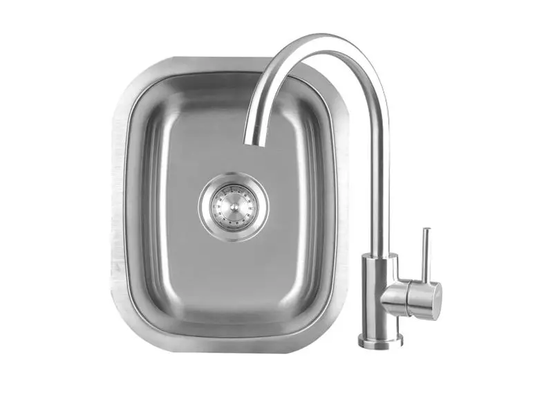 American-Made 19-Inch Undermount Stainless Steel Sink 1