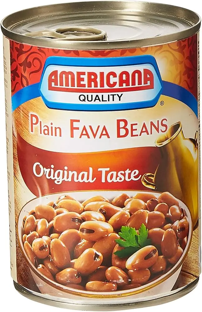 Americana Fava Beans (Foul Mudammas) – Ready-To-Eat, 15.9 Oz Canned Legumes 1