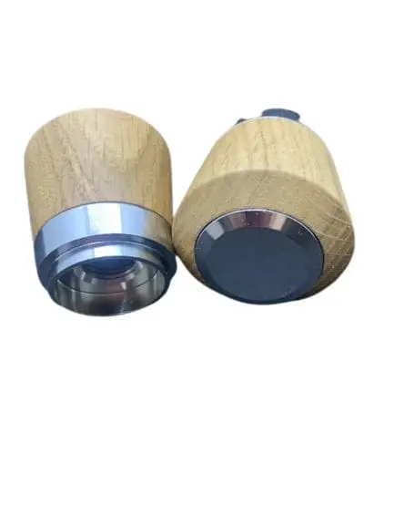 Andretta Style Steam Tap Set With American Oak Wood Finish 1