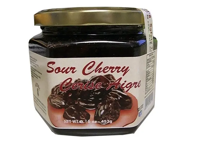 Angel Sour Cherry Preserves – Tart & Sweet Fruit Spread, 16 Oz 1