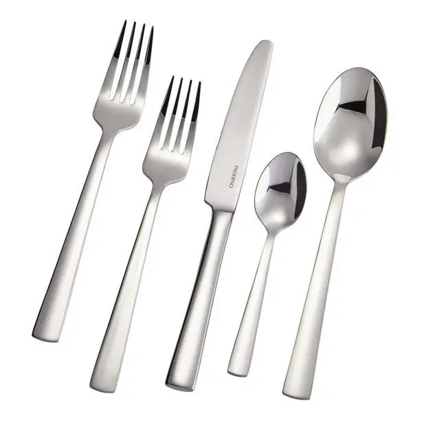Argentia 60-Piece Flatware Set – Polished Stainless Steel Dinnerware Collection 1