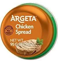Argeta Chicken Pâté – 95G Single-Serve Tube 1