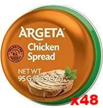 Argeta Chicken Pâté – Case Of 48 × 95G Units 1