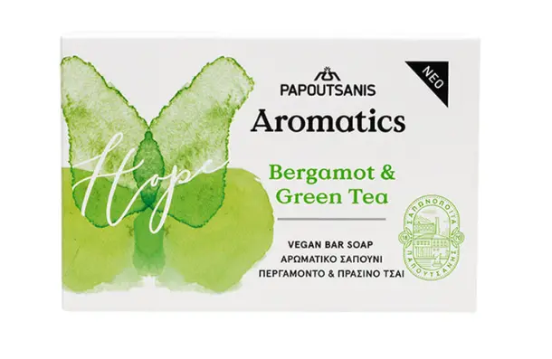 Aromatics Hope Bergamot & Green Tea Fragrance Bar Soap, 100G 1