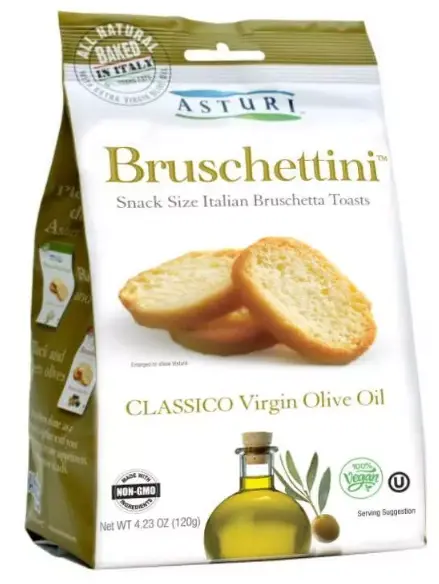 Asturi Bruschettini With Classic Virgin Olive Oil – 120 G Jar 1