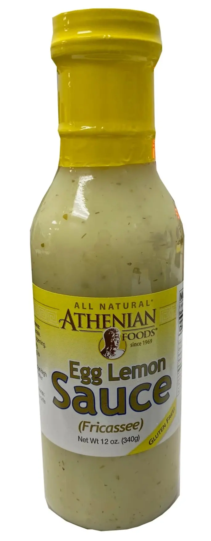 Athenian Foods Egg & Lemon Fricassee Sauce (Avgolemono) – 12 Oz (340G) 1