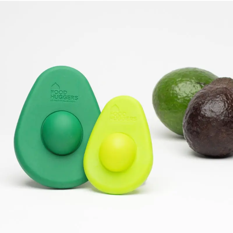 Avocado Hugger Set – Two-Size Freshness Preservers 1