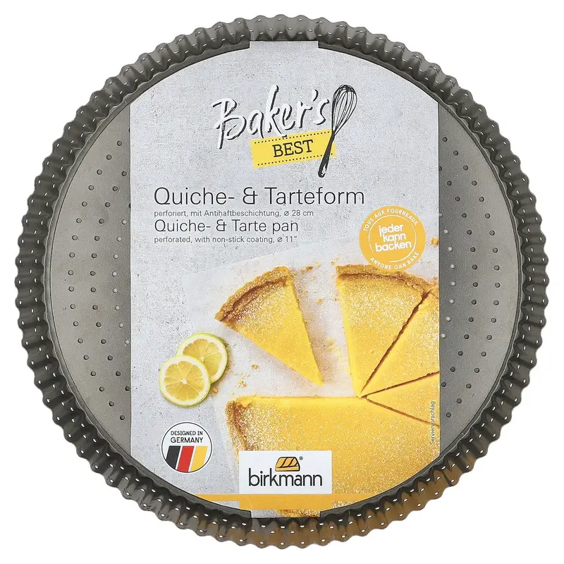 Baker’S Best Nonstick Quiche And Tart Pan 1