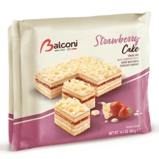 Balconi Strawberry Cake Dessert – 400G Ready-To-Serve Treat 1
