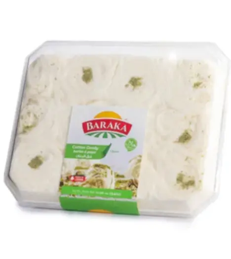 Baraka Pistachio Cotton Candy – Gourmet Sweet Treat, 5.63 Oz (160G) 1
