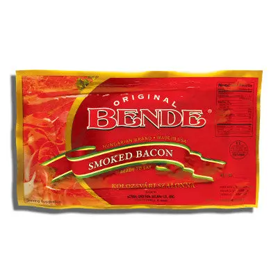 Bende Smoked Bacon – Premium Pork Belly, ~0.85 Lb 1