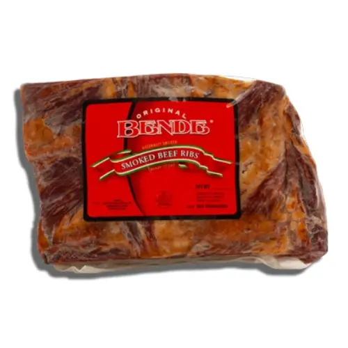 Bende Smoked Beef Ribs – Fully Cooked, ~1.25–1.5 Lbs 1