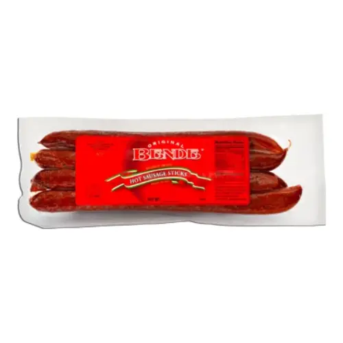 Bende Spicy Sausage Sticks – Hot Flavor, ~0.25 Lb 1
