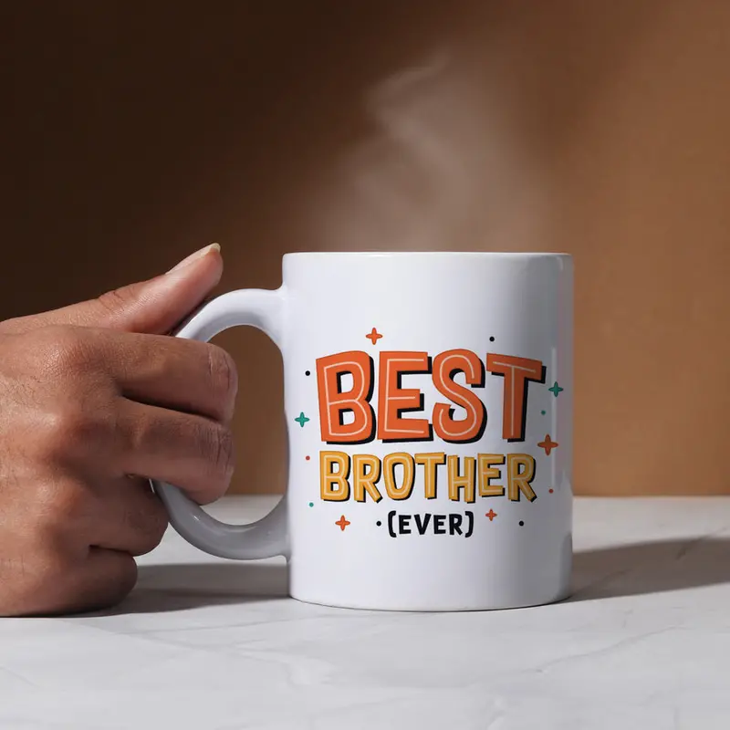 'Best Brother Ever' Ceramic Mug 1
