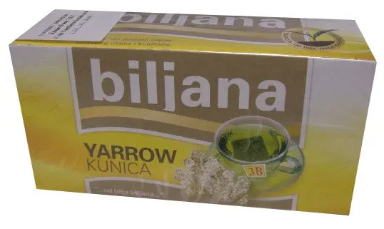Biljana Yarrow Herbal Tea – 20 Tea Bags (26G) 1
