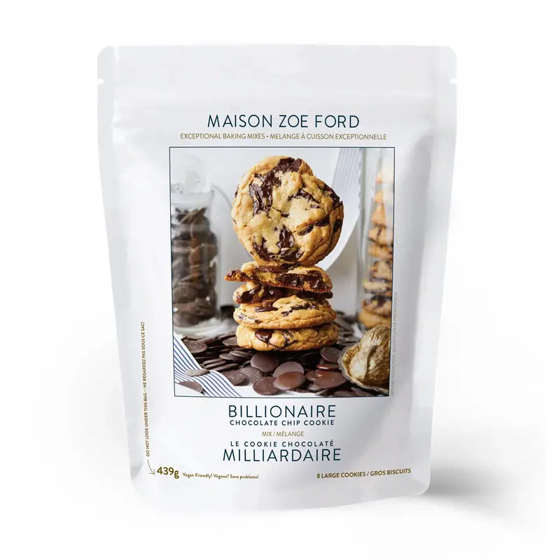 Billionaire-Style Chocolate Chip Cookie Mix – Premium Baking Kit 1