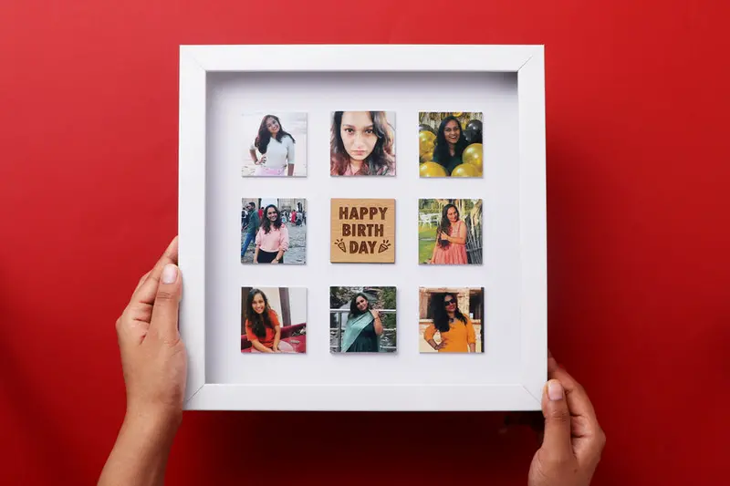 Birthday Photo Carousel Display Stand 1