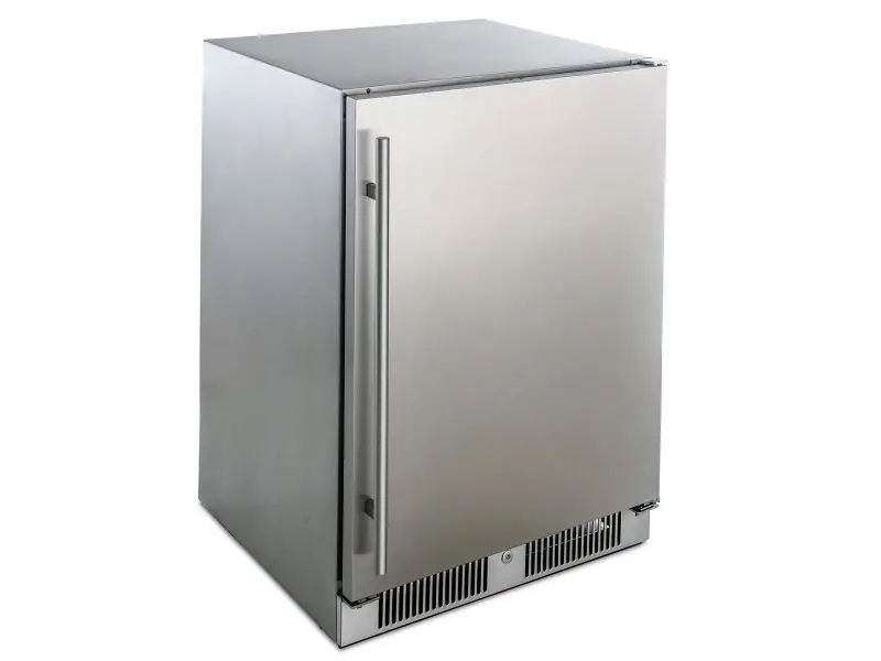 Blaze 24-Inch Outdoor Refrigerator – Solid Door With Locking Mechanism 1