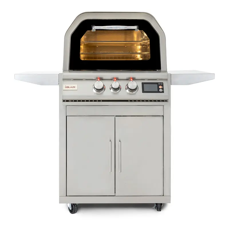 Blaze 26-Inch Gas-Powered Freestanding Pizza Oven 1