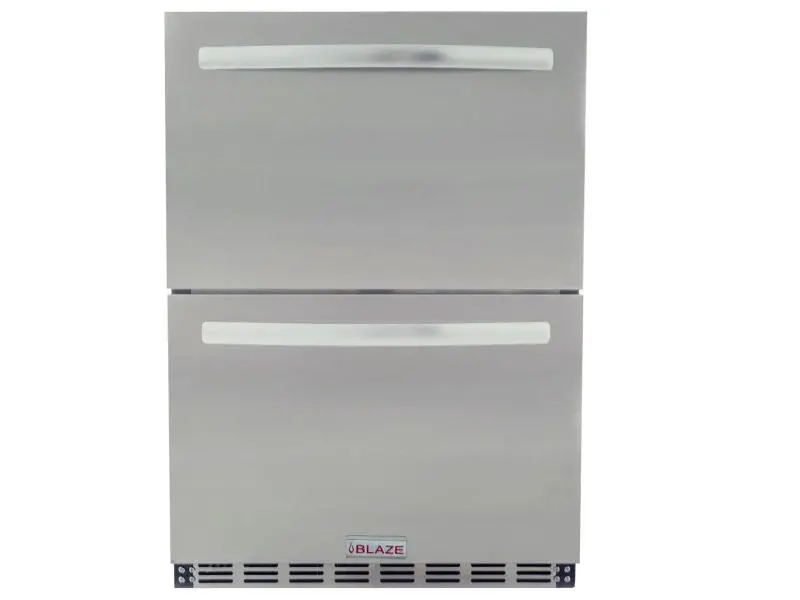 Blaze 5.1 Cu. Ft. Dual-Drawer Outdoor Refrigerator 1