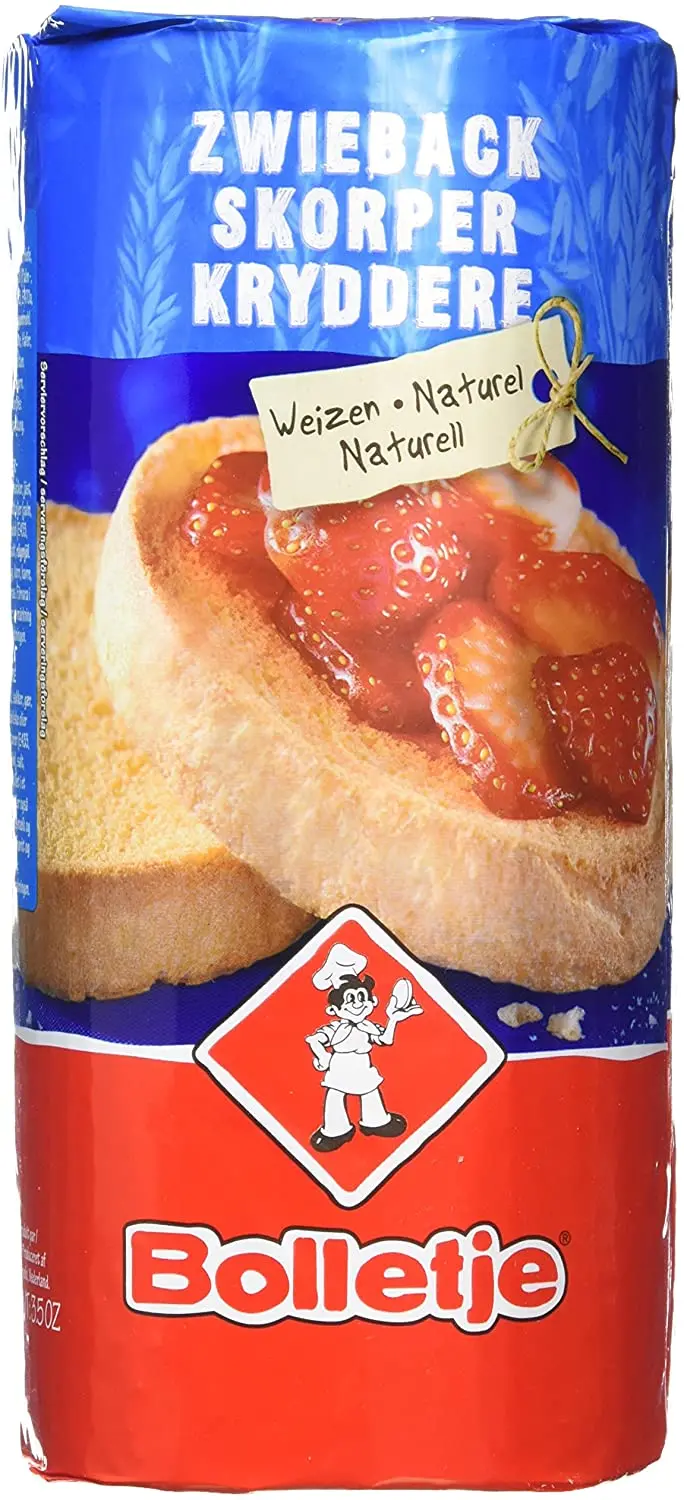 Bolletje Zwieback Toasts – Crisp Bakes, 125G (4.4 Oz) 1