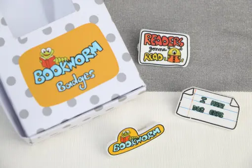 Book Lover Badge Collection For Readers 1