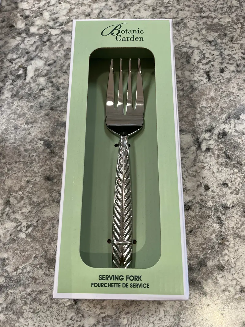 Botanic Garden Stainless Steel Serving Fork 1
