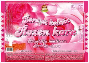 Bradic Rozen Torta Fillo – 430 G Rose-Infused Phyllo Sheets 1
