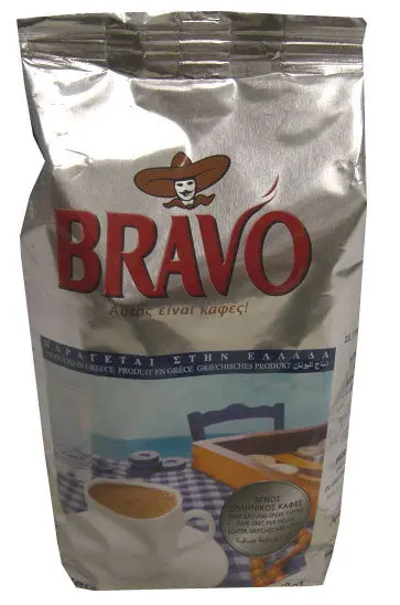 Bravo Greek-Style Ground Coffee – 7 Oz (200G) 1