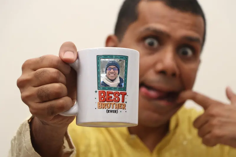 Brother-Of-The-Year Ceramic Mug 1