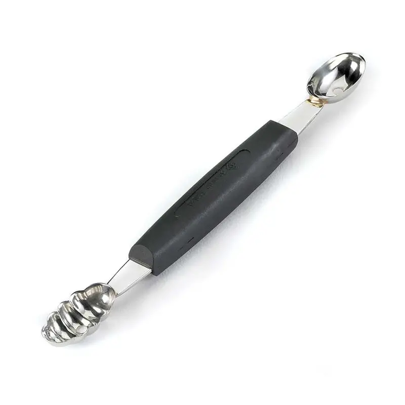 Browne Double-Melon Baller – Commercial-Grade Stainless Scoop 1