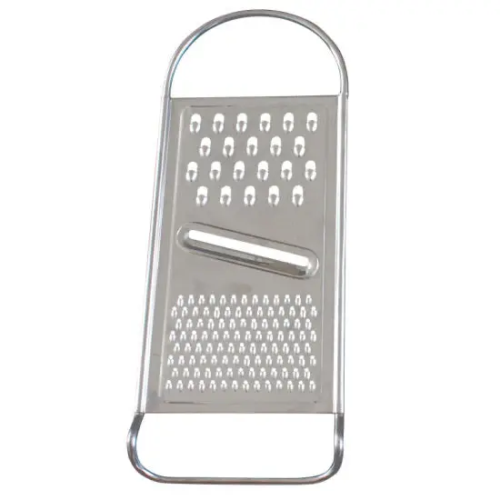 Browne Flat Stainless Steel Box Grater 1